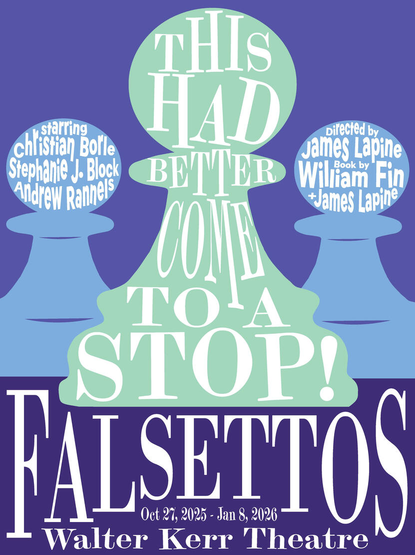 Falsettos Poster- Illustrator, 2025