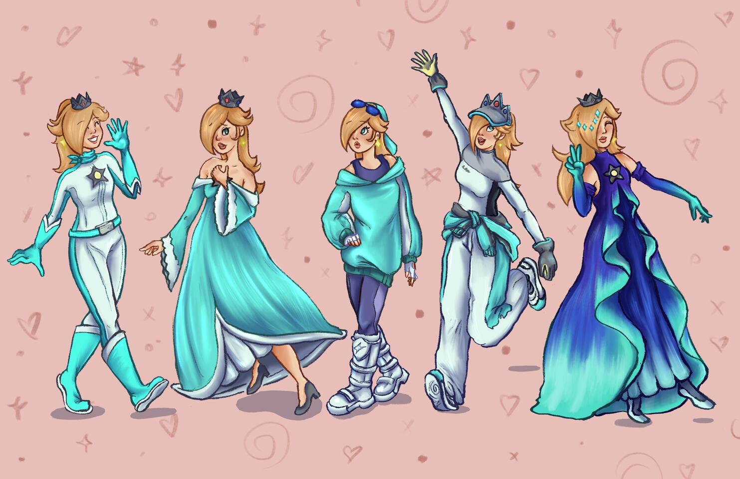 MKWORLD - Rosalina- Procreate, 2026