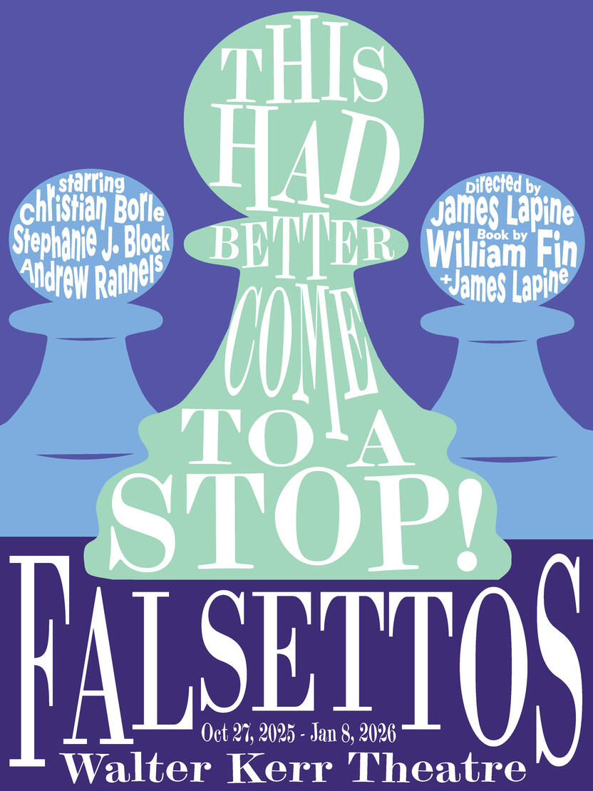 Falsettos Poster- Illustrator, 2025