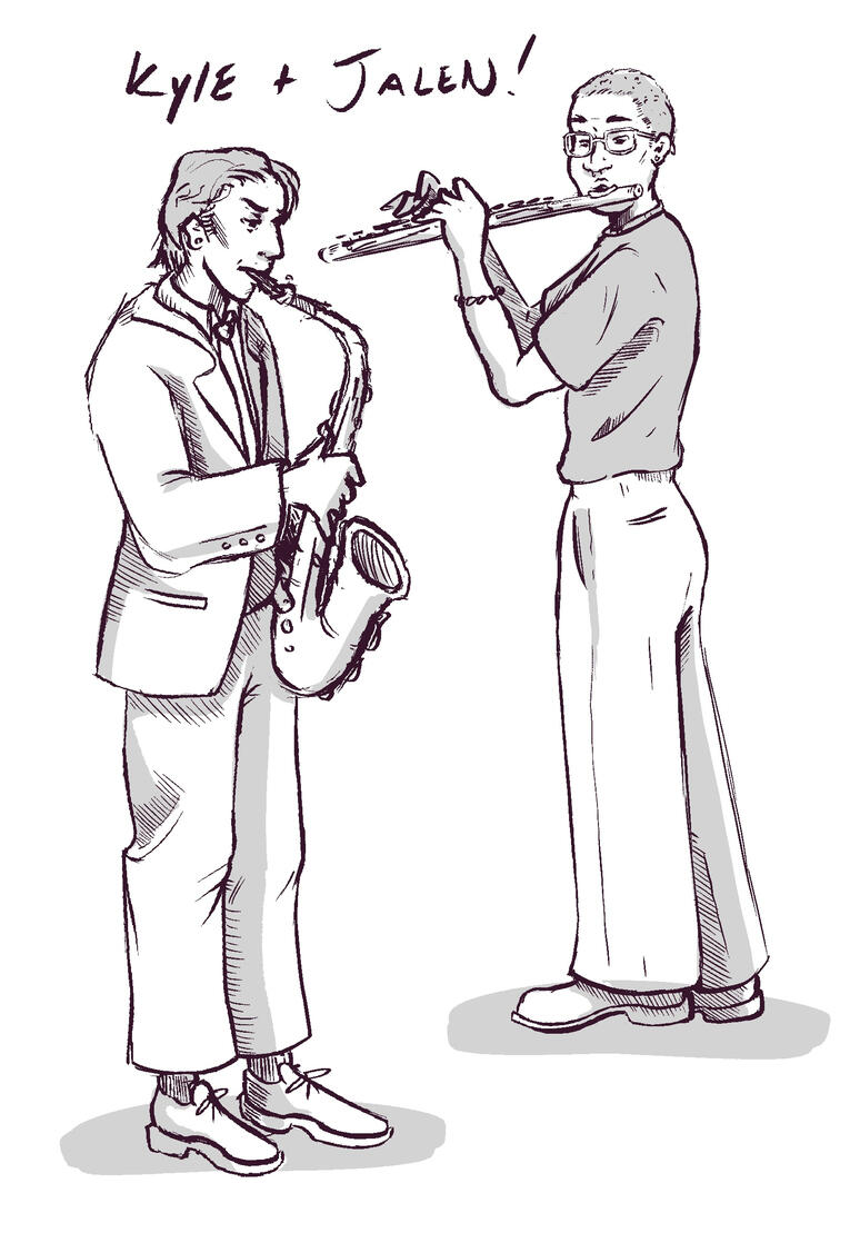 Recital Live Drawing- Procreate, 2026